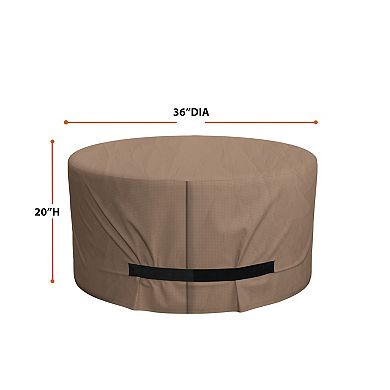Duck Covers Elite 36-in. Round Fire Pit Cover