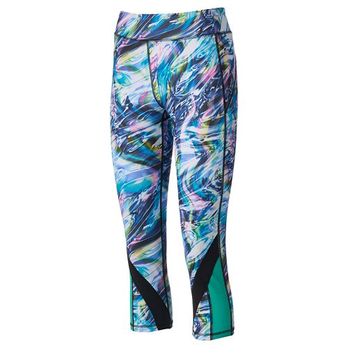 Download FLX Pieced Juniors' Active Capri Leggings