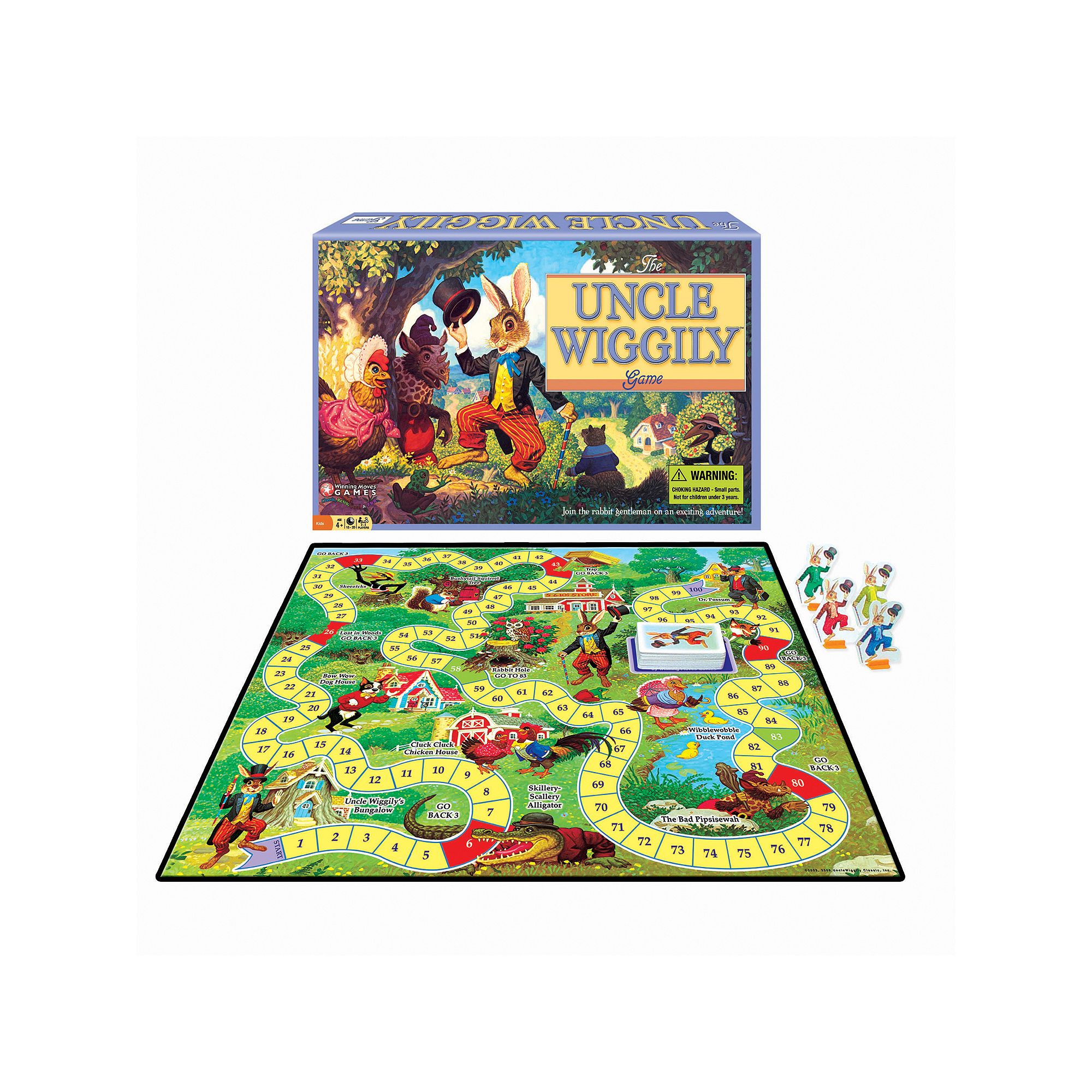 Uncle Wiggily Game by Winning Moves, Multicolor