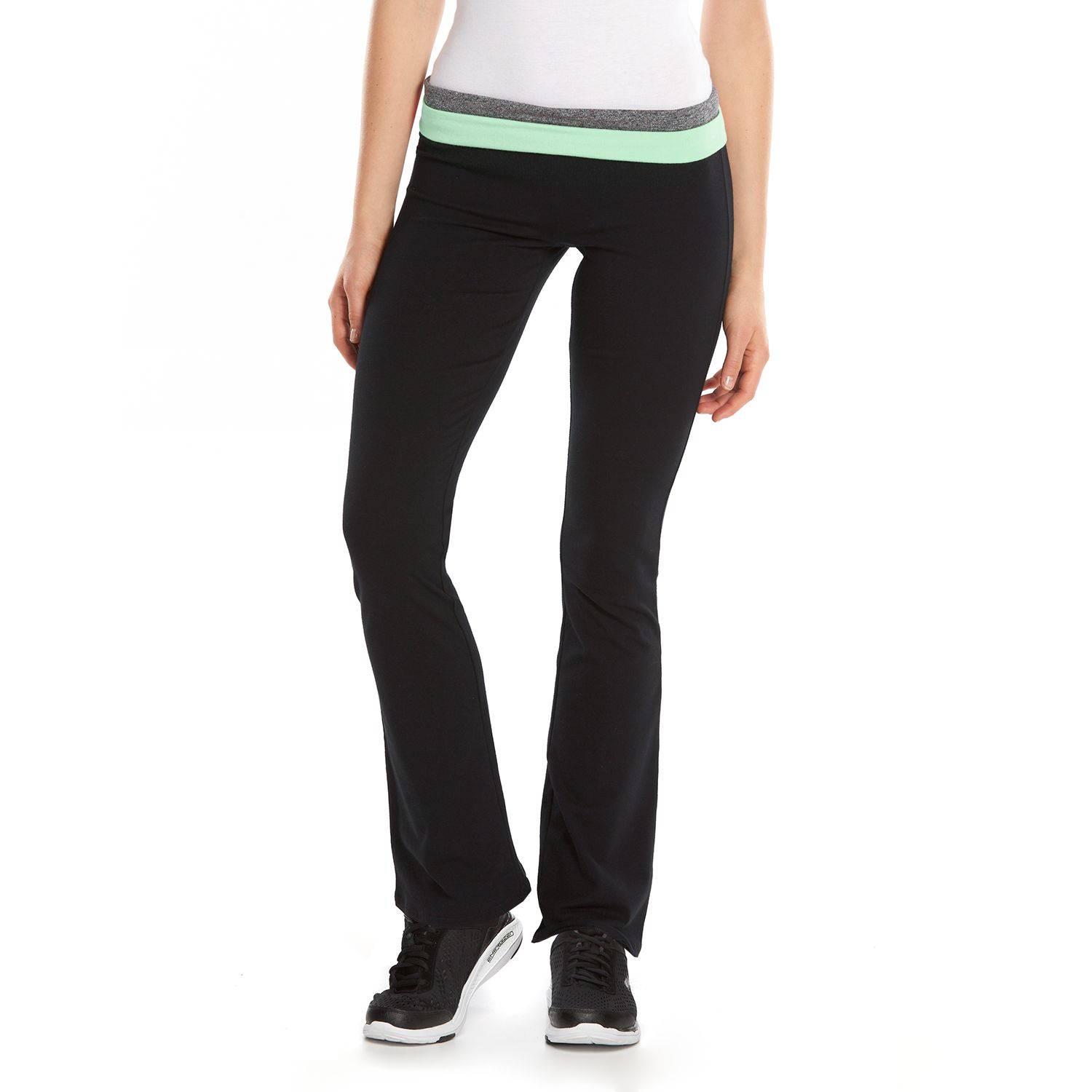 Long Fold Over Yoga Pants