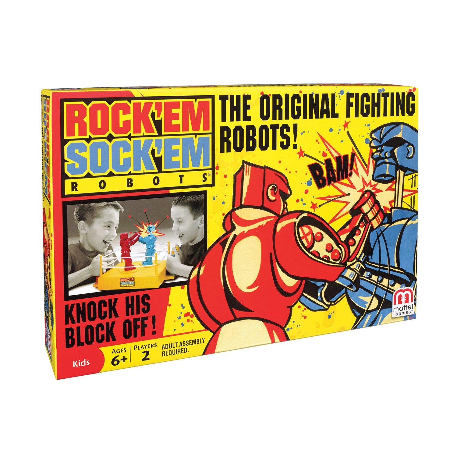 rock em sock em robots blue bomber