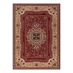 Concord Global Trading Jewel Athens Brown 5 ft. 3 in. Round Area Rug