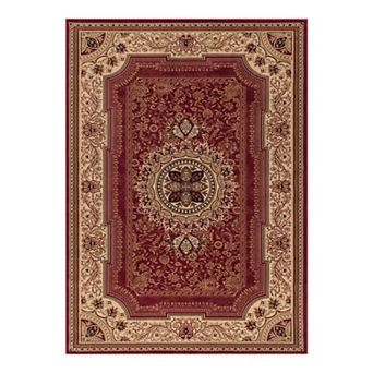 Merinos Chateau Floral Framed Rug