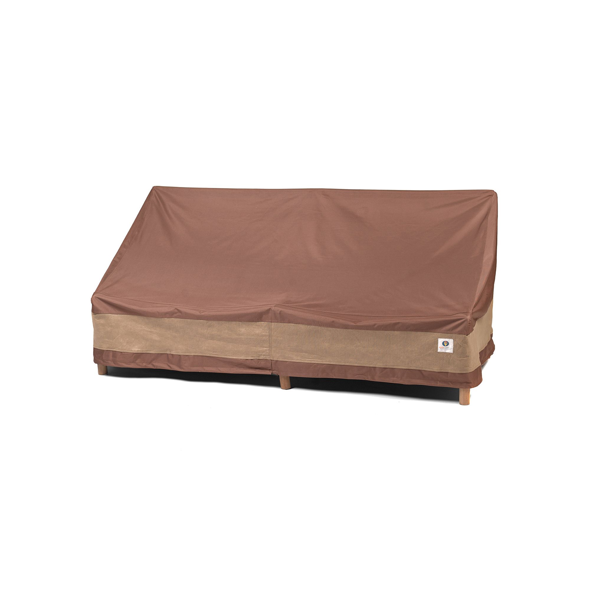 Duck Covers Ultimate 62-in. Patio Loveseat Cover, Brown Cappuccino