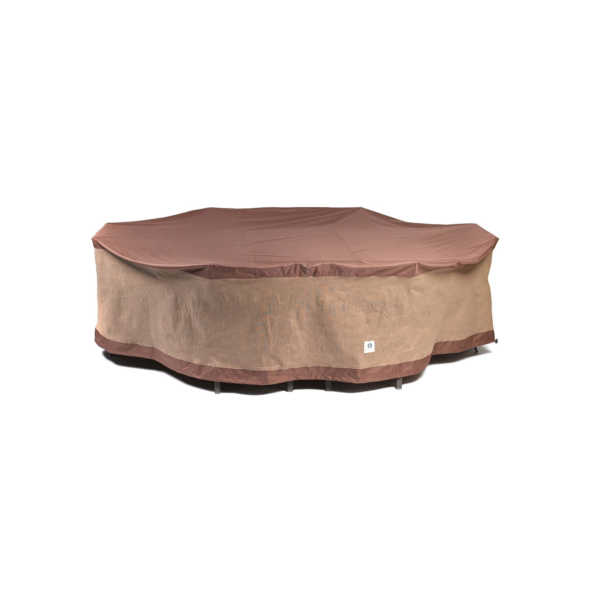 Duck Covers Ultimate 140-in. Table and Chairs Cover, Brown Cappuccino