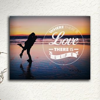 ''Love and Life'' Wall Art
