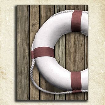 ''Coastal Alphabet'' Wall Art