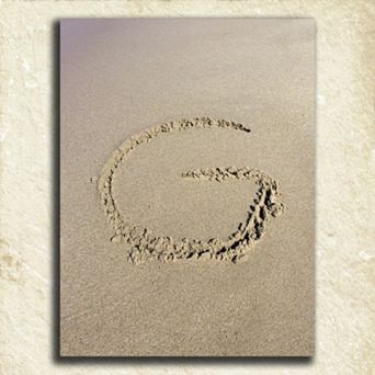 ''Coastal Alphabet'' Wall Art