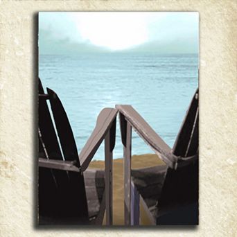 ''Coastal Alphabet'' Wall Art