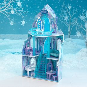 frozen ice castle dollhouse