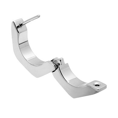 LYNX Stainless Steel Hex Nut Earring - Single Earring