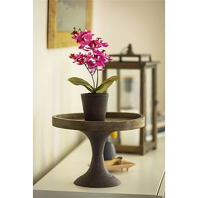 Stonebriar Collection Rustic Pedestal Decor