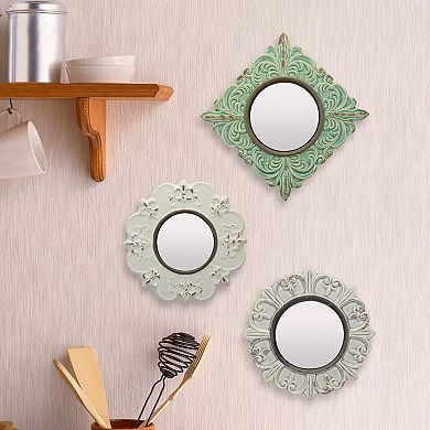 Stonebriar Collection Fleur-de-Lis Wall Mirror