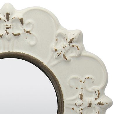 Stonebriar Collection Fleur-de-Lis Wall Mirror