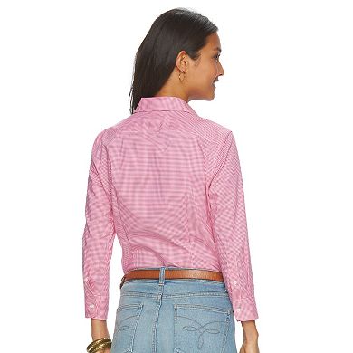 Women's Chaps No-Iron Shirt