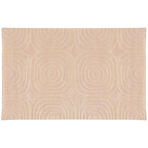 PANTONE UNIVERSE™ Optic Carved Geometric Wool Rug - 10' x 13'