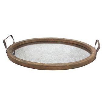 Stonebriar Collection Rustic Decorative Tray