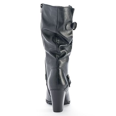 Apt. 9® Women's Heeled Slouch Boots