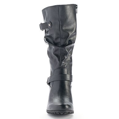 Apt. 9® Women's Heeled Slouch Boots