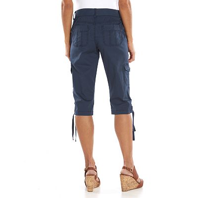 Petite Sonoma Goods For Life Sunny Cargo Capris