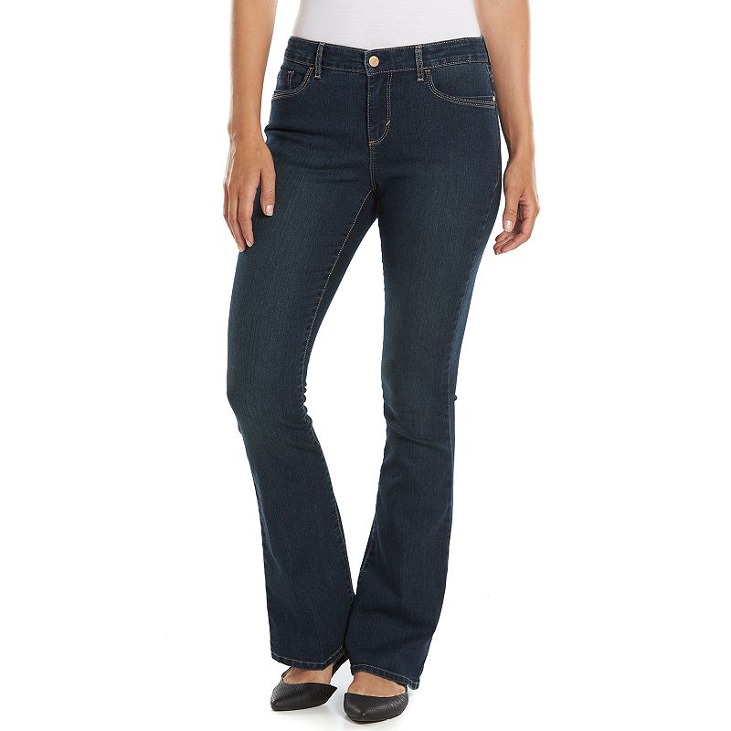 Gloria Vanderbilt Kim Flared Denim Skinny Jeans - Women's