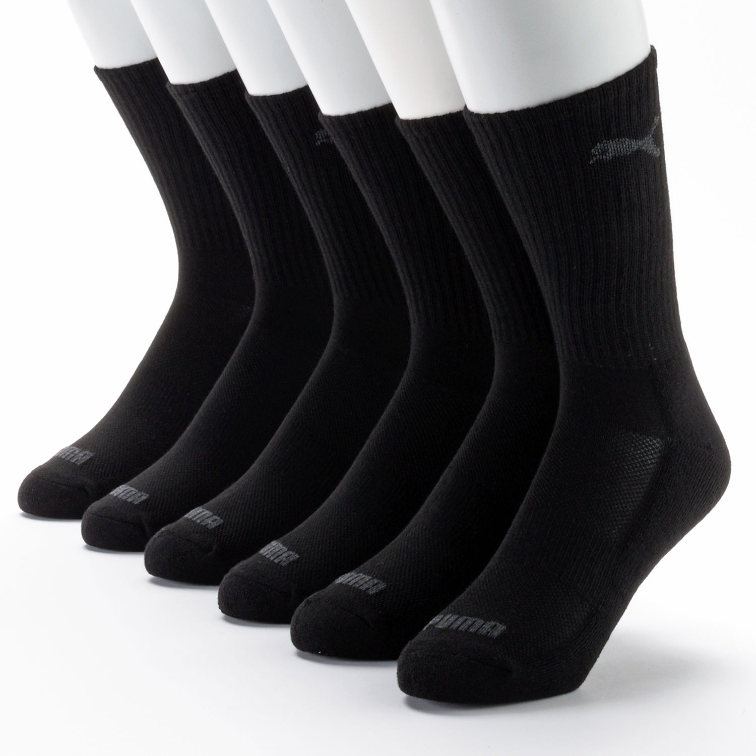 Men's PUMA 6-pack Performance Crew Socks