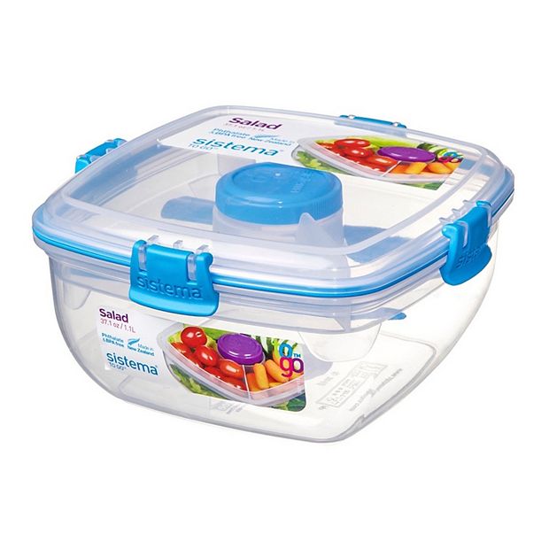Goodful Gray Lunch To Go Salad Container System - Shop Travel & To