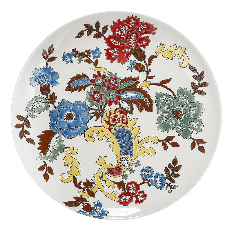 Ceramic Decorative Plate, Multicolor