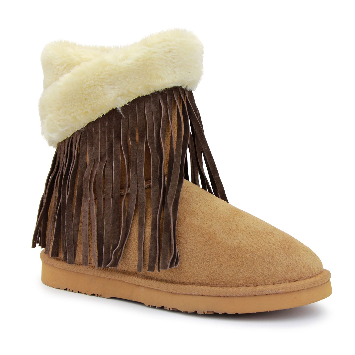 fringe boots kohls