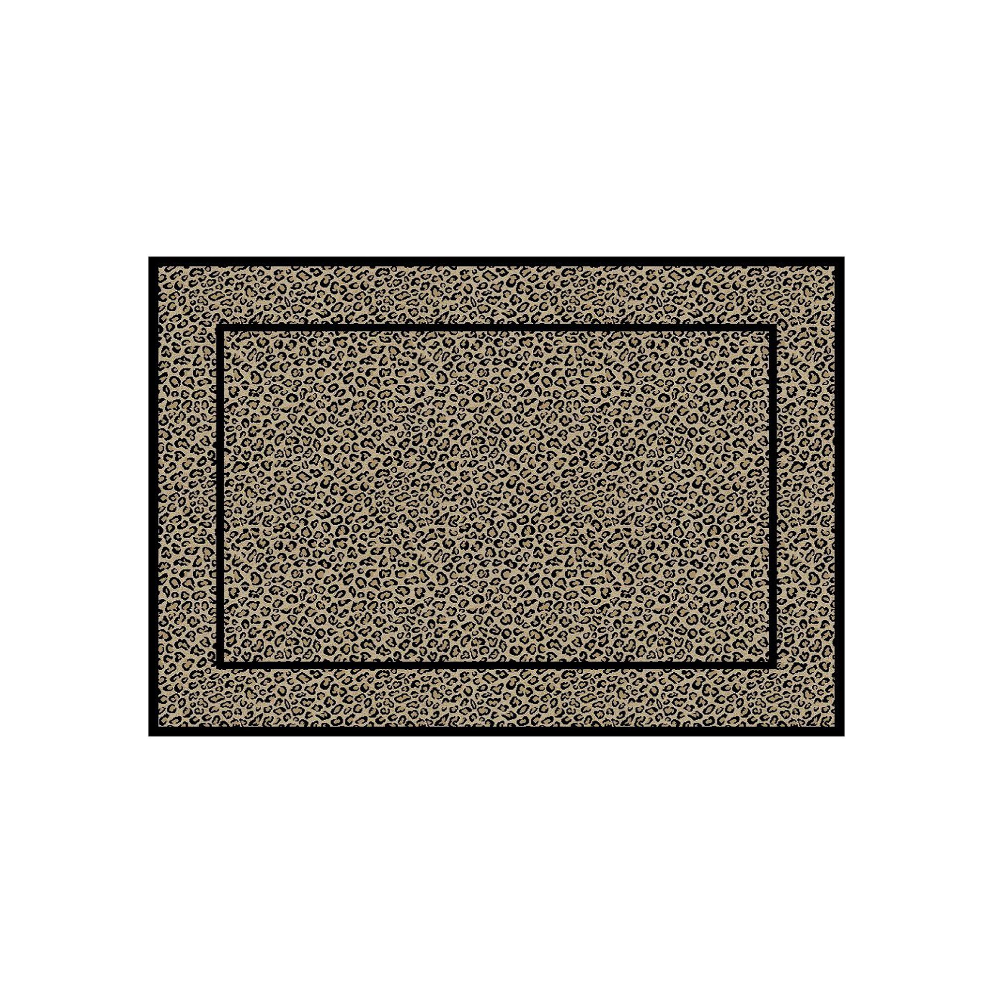 Merinos Leopard Rug, Ivory