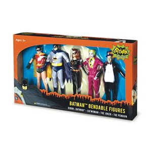 Batman Classic TV Series Bendable Boxed Set by NJ Croce