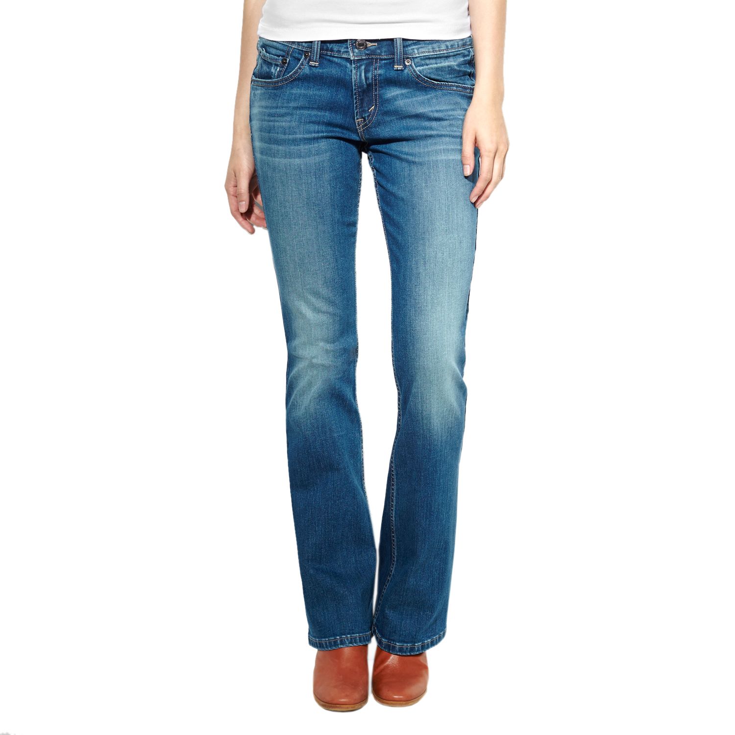 women's levi's 518 bootcut jeans