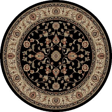 Merinos Marash Floral Framed Rug