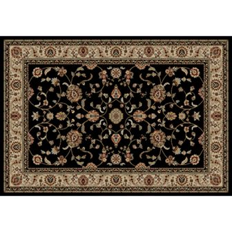 Merinos Marash Floral Framed Rug