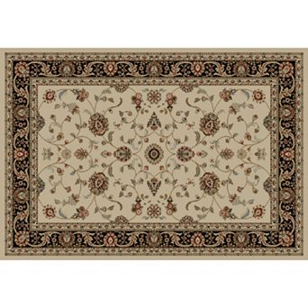Merinos Marash Floral Framed Rug