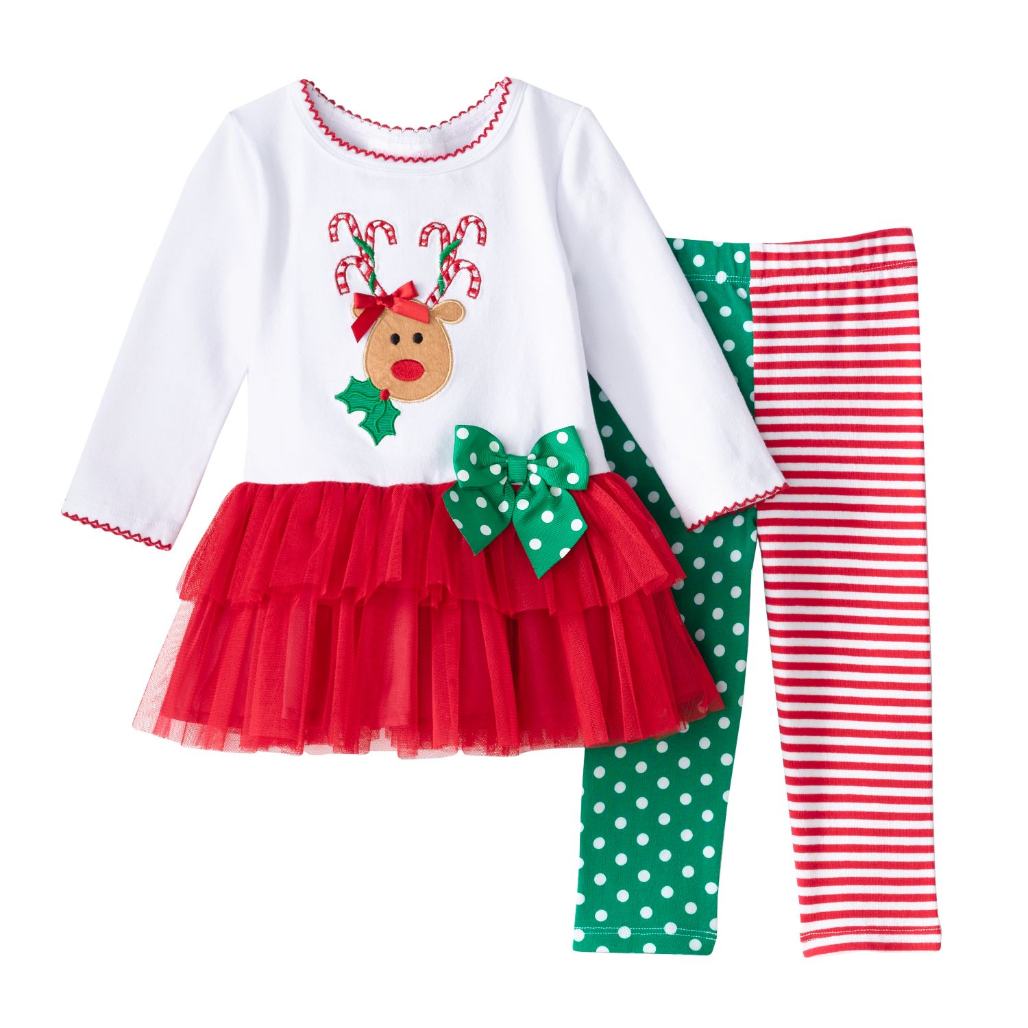 bonnie jean reindeer dress