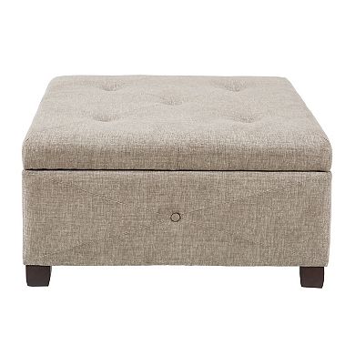 Madison Park Lucas Storage Ottoman