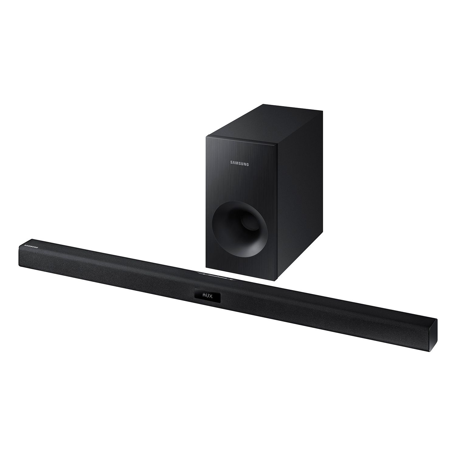samsung soundbar with wired subwoofer