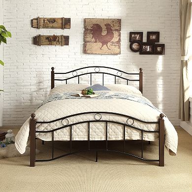 HomeVance Layton Platform Bed