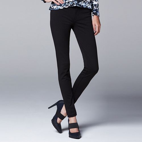 simply vera wang skinny pants