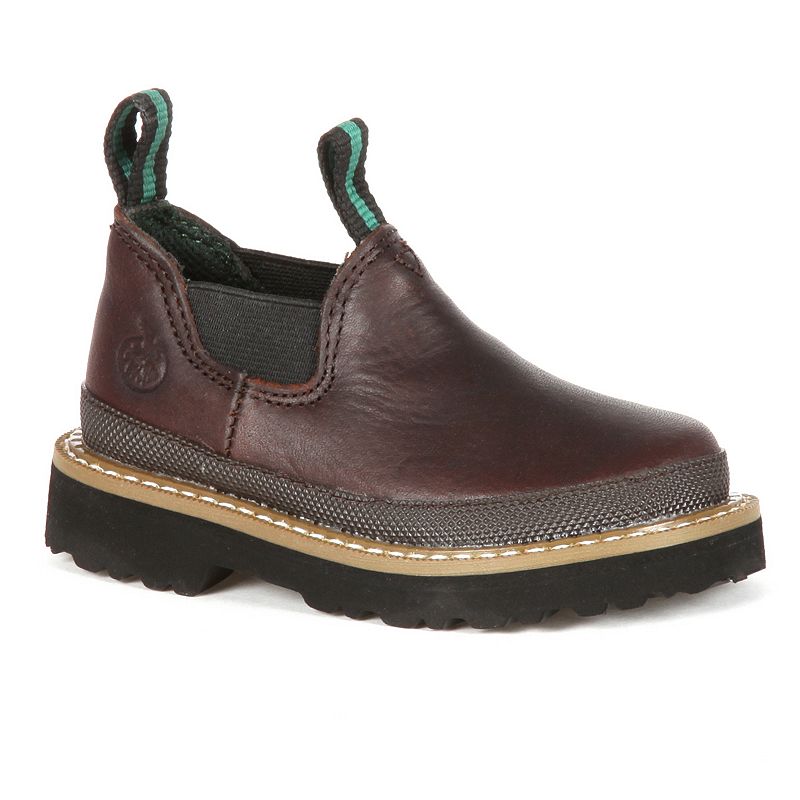 Georgia Boots Romeo Toddler Boys' Slip-On Shoes, Toddler Boy's, Size: 8 T, Soggy Brown