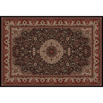 Merinos Isfahan Floral Framed Rug