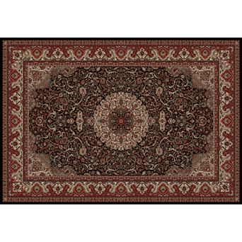 Merinos Isfahan Floral Framed Rug