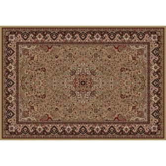 Merinos Isfahan Floral Framed Rug