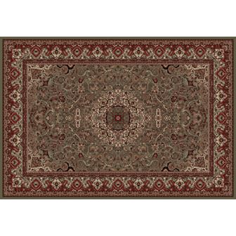 Merinos Isfahan Floral Framed Rug