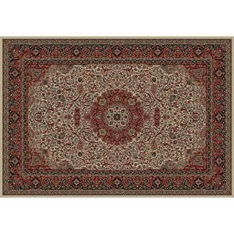 Merinos Isfahan Floral Framed Rug