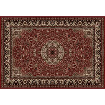 Merinos Isfahan Floral Framed Rug