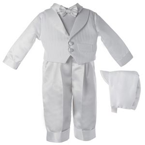 American Originals Satin Stripe Vest & Pants Set - Baby Boy