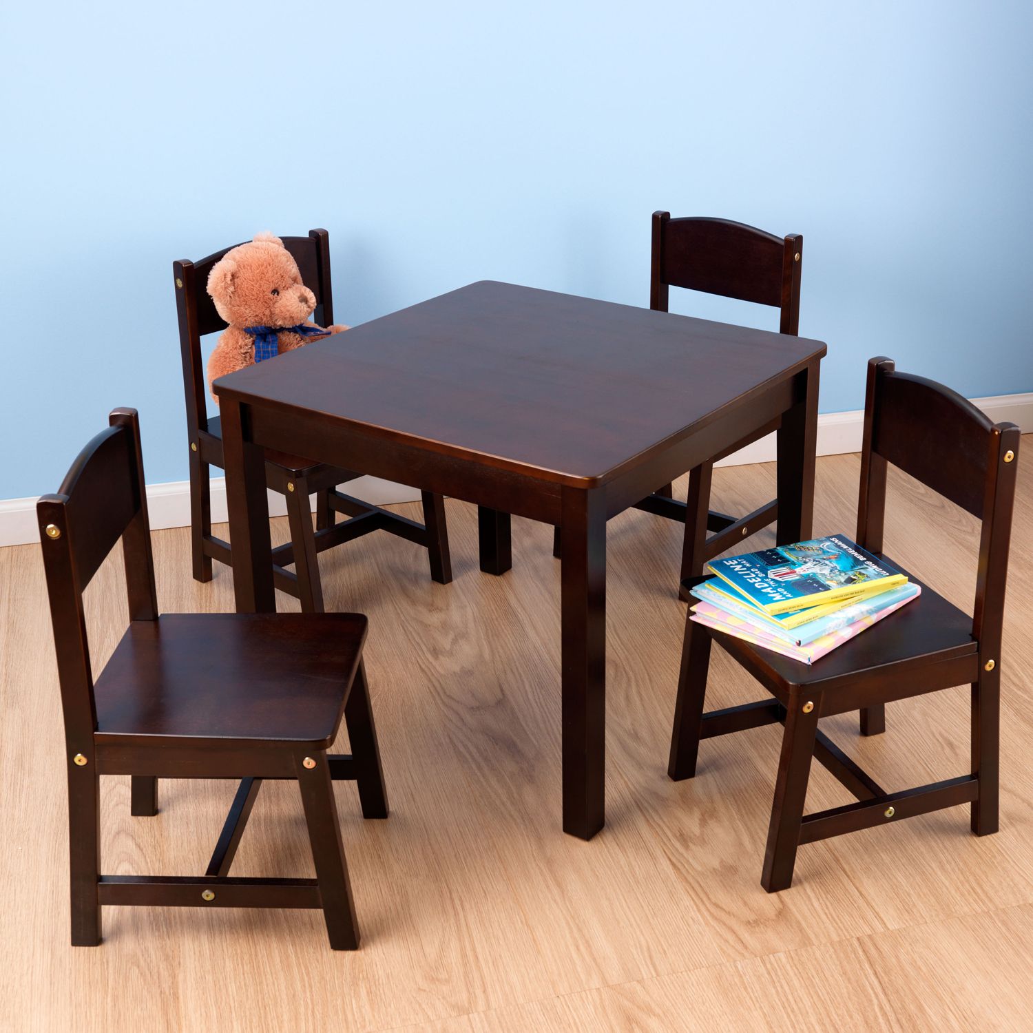 kidkraft wooden table and chairs