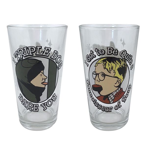 ICUP A Christmas Story Pint Glass & Ice Cube Tray Set